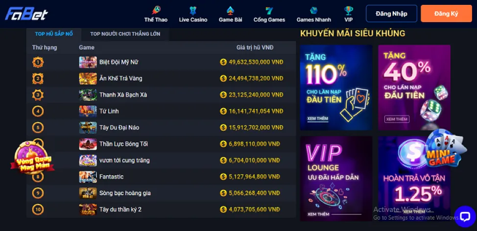 Đội ngũ acb88 win